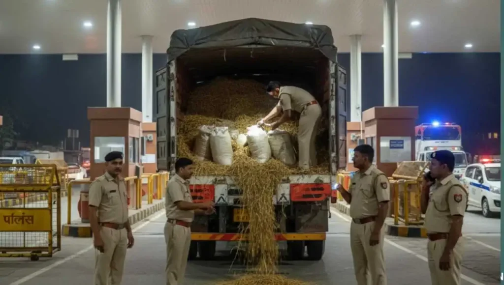 Balrampur Ganja Seized