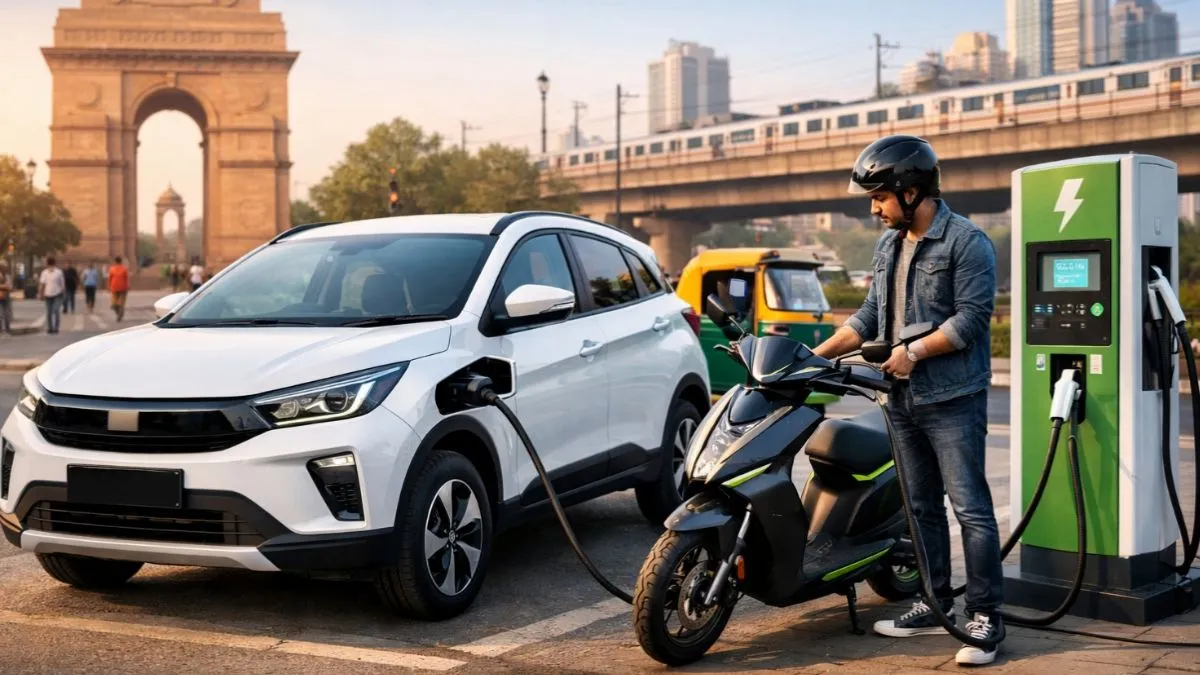 भारत में इलेक्ट्रिक गाड़ियों भारत में इलेक्ट्रिक गाड़ियों की मांग तेजी से बढ़ रही है। Electric Vehicle India, EV News 2026, Electric Car India, EV Scooter India, Auto News, Green Energy