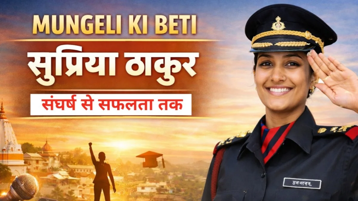 मुंगेली की बेटी Supriya Thakur: संघर्ष, आत्मविश्वास और सफलता की कहानी 2026
