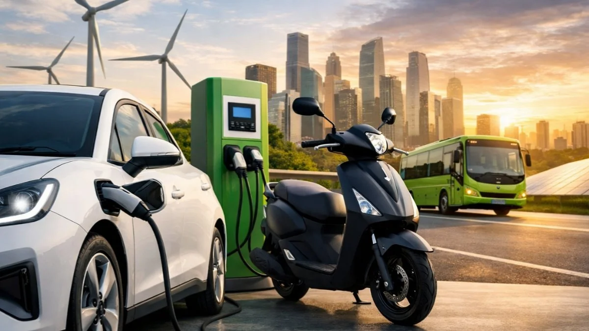 इलेक्ट्रिक वाहनों इलेक्ट्रिक वाहनों की मांग Electric Vehicles, EV India, EV News 2026, Electric Cars India, Auto News, Green Energy
